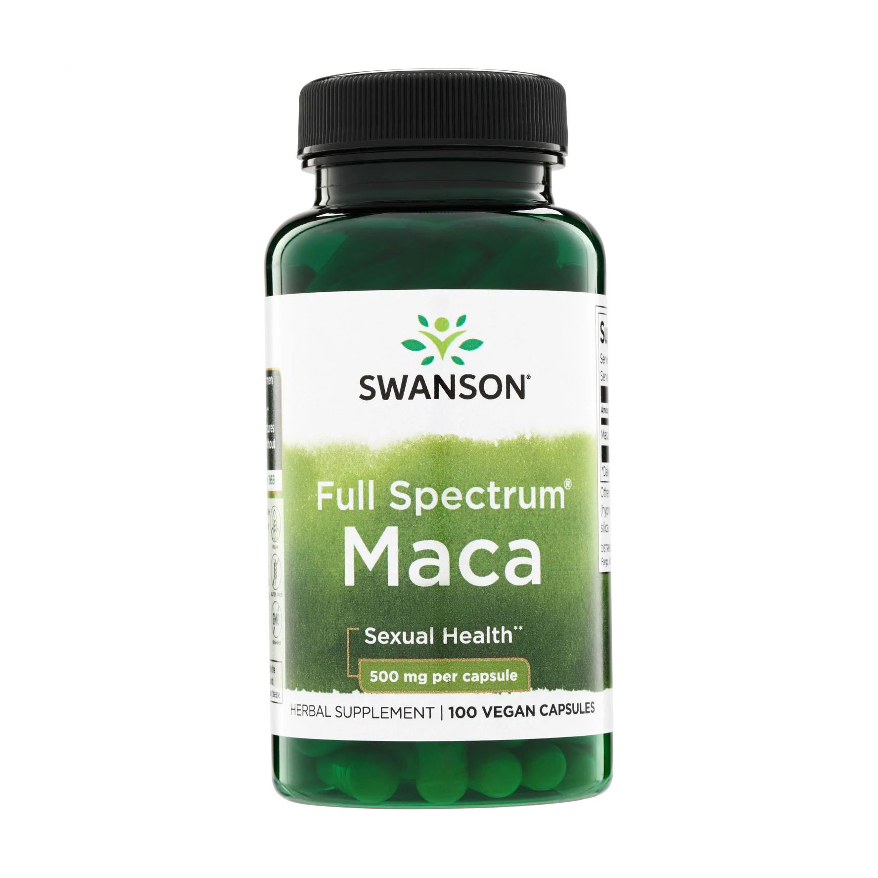 Мака Swanson Maca 500 мг, 100 капсул