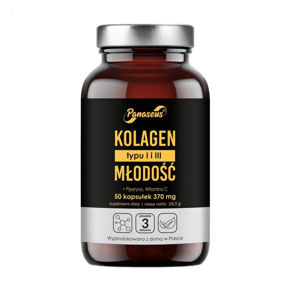 

Колаген Panaseus Collagen of Youth 370 мг, 50 капсул