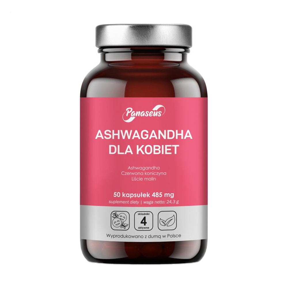 

Уцінка! Ашваганда для жінок Panaseus Ashwagandha for Woman 485 мг, 50 капсул