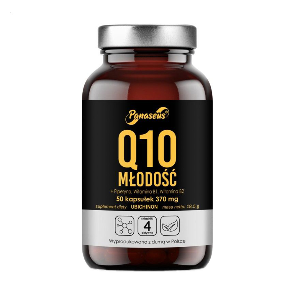 

Коензим Q10 Panaseus Q10 Youth 370 мг, 50 капсул