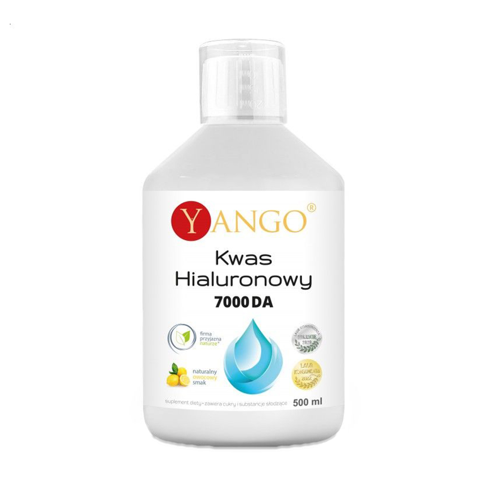 

Гіалуронова кислота Yango Hyaluronic Acid 7000 DA зі смаком лимона, в рідині, 500 мл