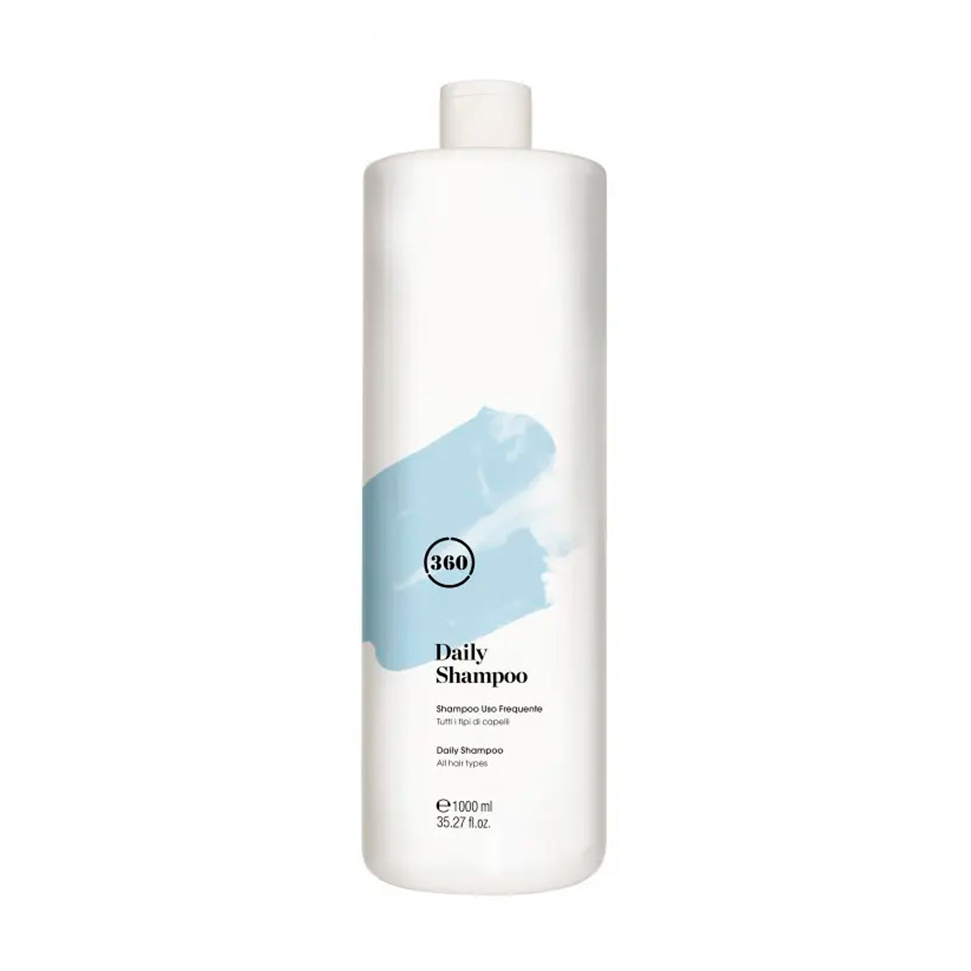

Шампунь для щоденного догляду за волоссям 360 Hair Professional Daily Shampoo для всіх типів, 1 л