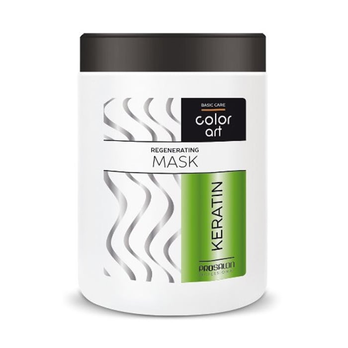 

Маска для волосся Prosalon Professional Basic Care Color Art Regenerating Mask Keratin з кератином, 1 л