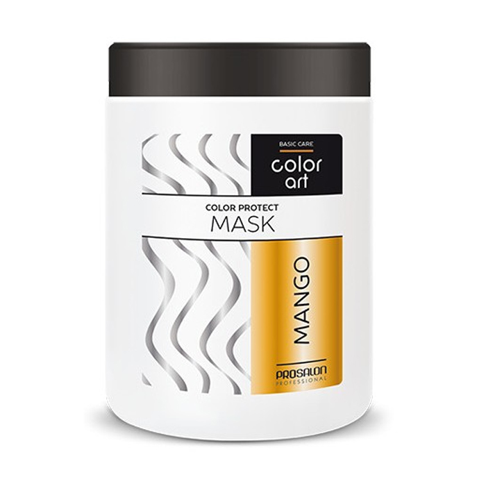 

Маска Prosalon Professional Basic Care Color Art Color Mango Protect Mask Манго, для підтримки кольору фарбованого волосся, 1 л
