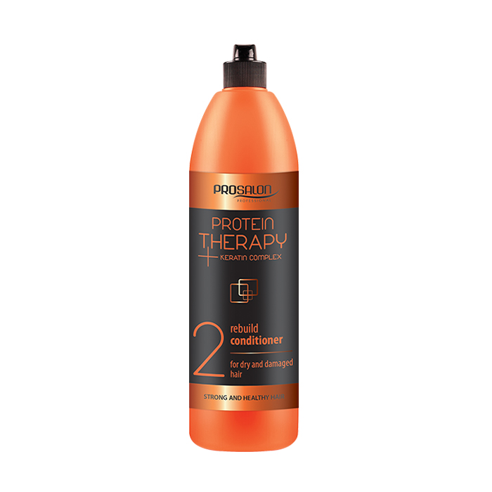 

Відновлівальний кондиціонер для волосся Prosalon Professional Protein Therapy + Keratin Complex Rebuild Conditioner, 1 л
