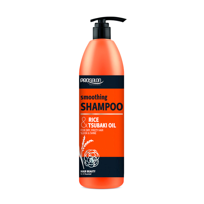 

Розгладжувальний шампунь Prosalon Professional Rice & Tsubaki Oil Smoothing Shampoo з рисом та олією цубакі, 1 л