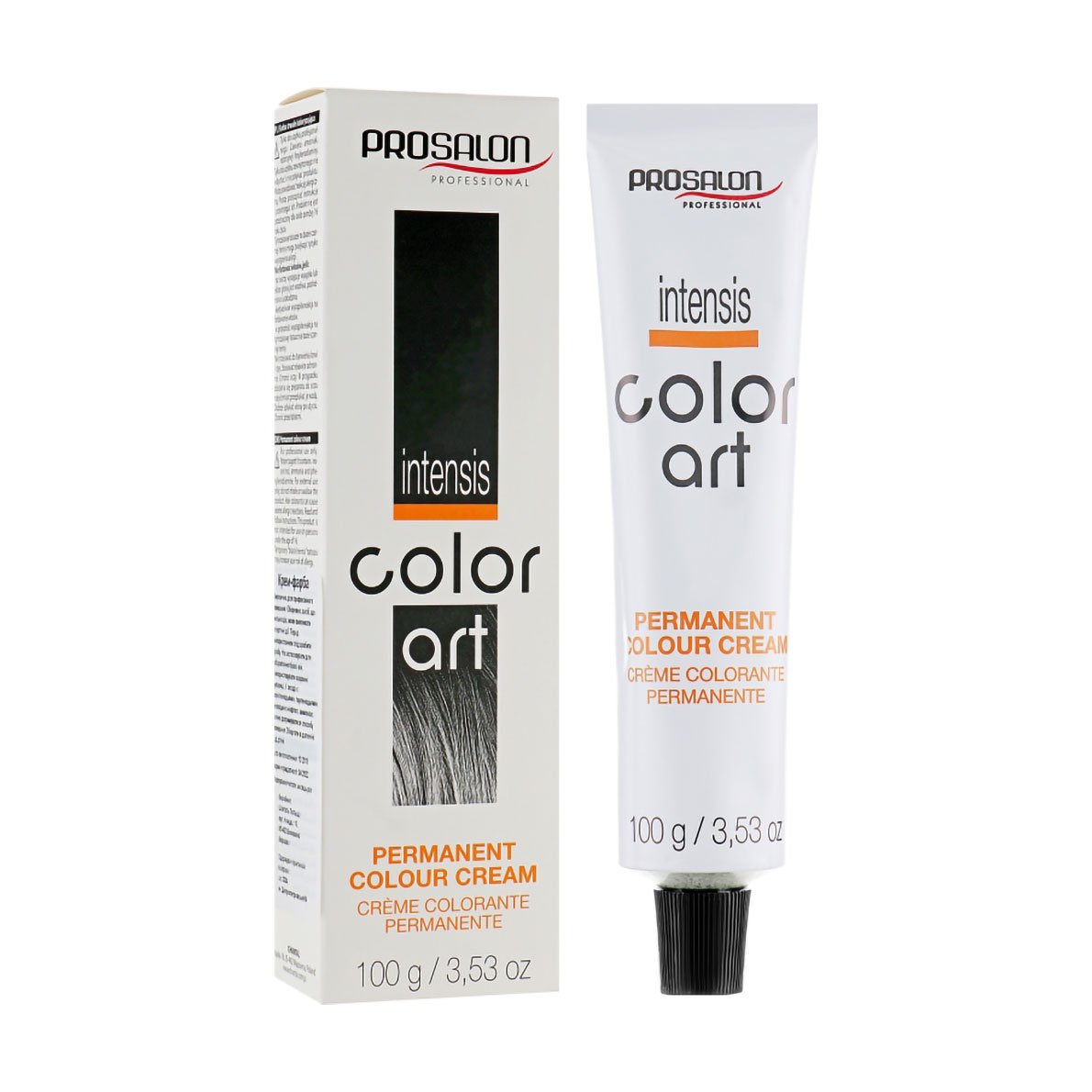 

Перманентна крем-фарба для волосся Prosalon Professional Intensis Color Art 4/1 Попелястий коричневий, 100 г