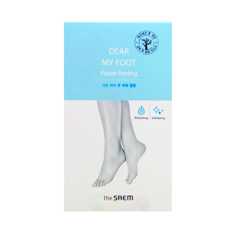 

Пілінг-шкарпетки для ніг The Saem Dear My Foot Power Peeling, 50 мл