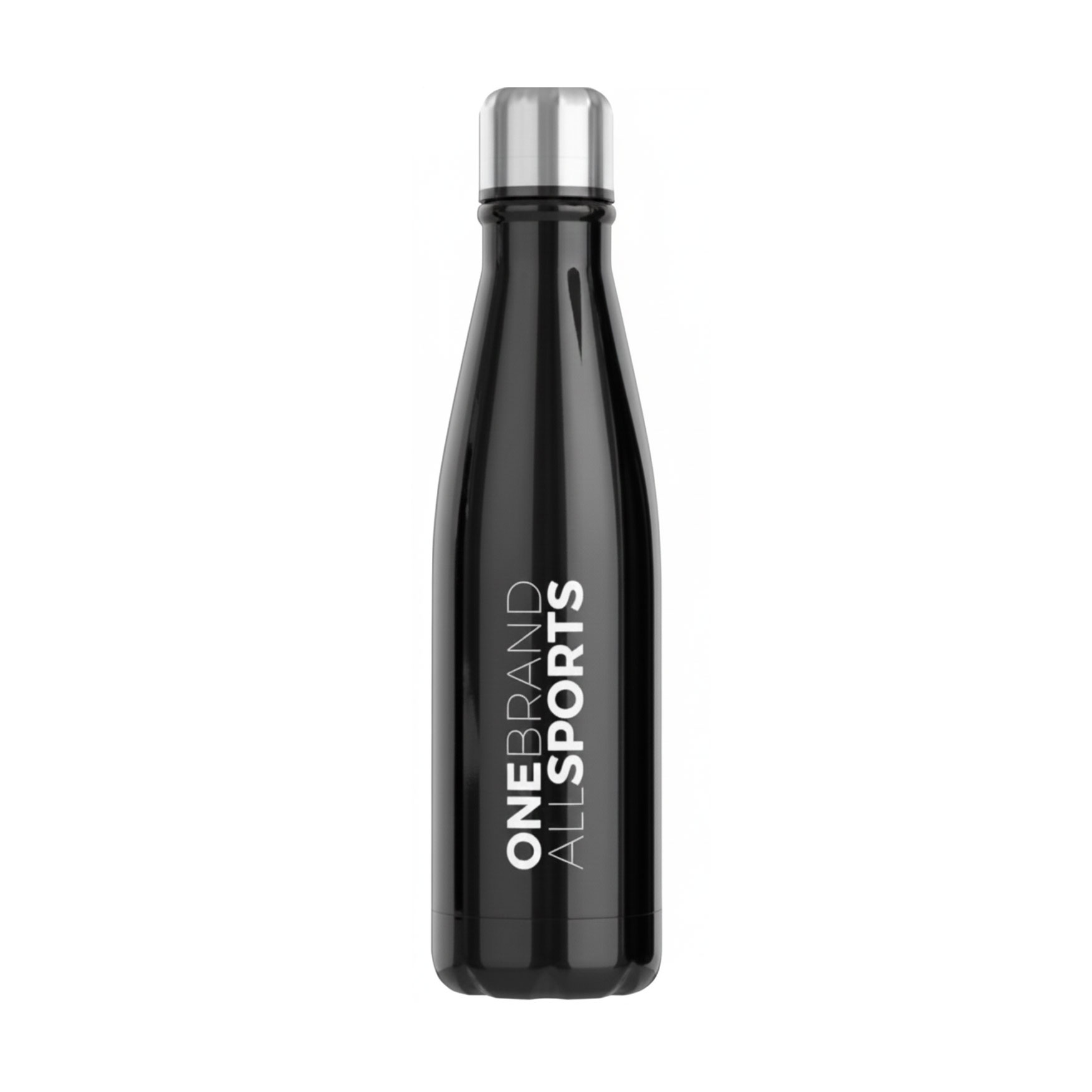 

Спортивна пляшка Nutrend стальна, чорна, 750 мл