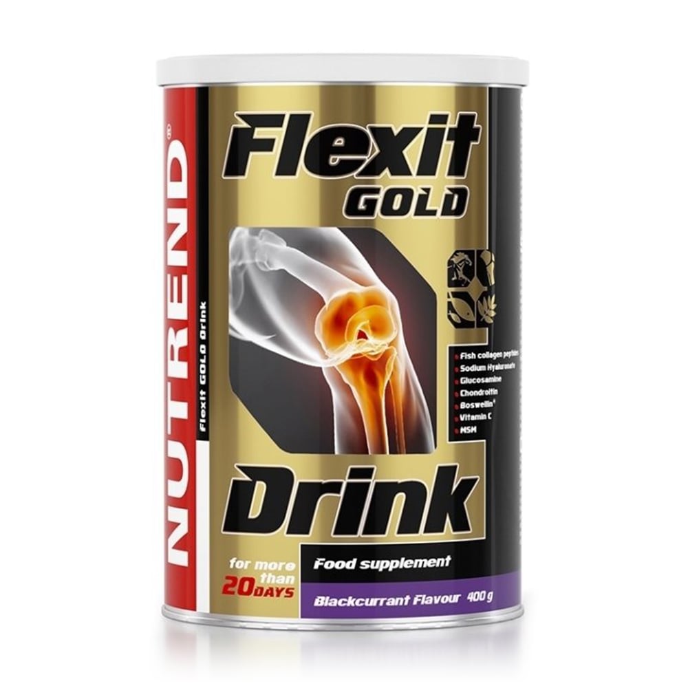 

Хондропротектор Nutrend Flexit Gold Drink Blackcurrant в порошку, 400 г