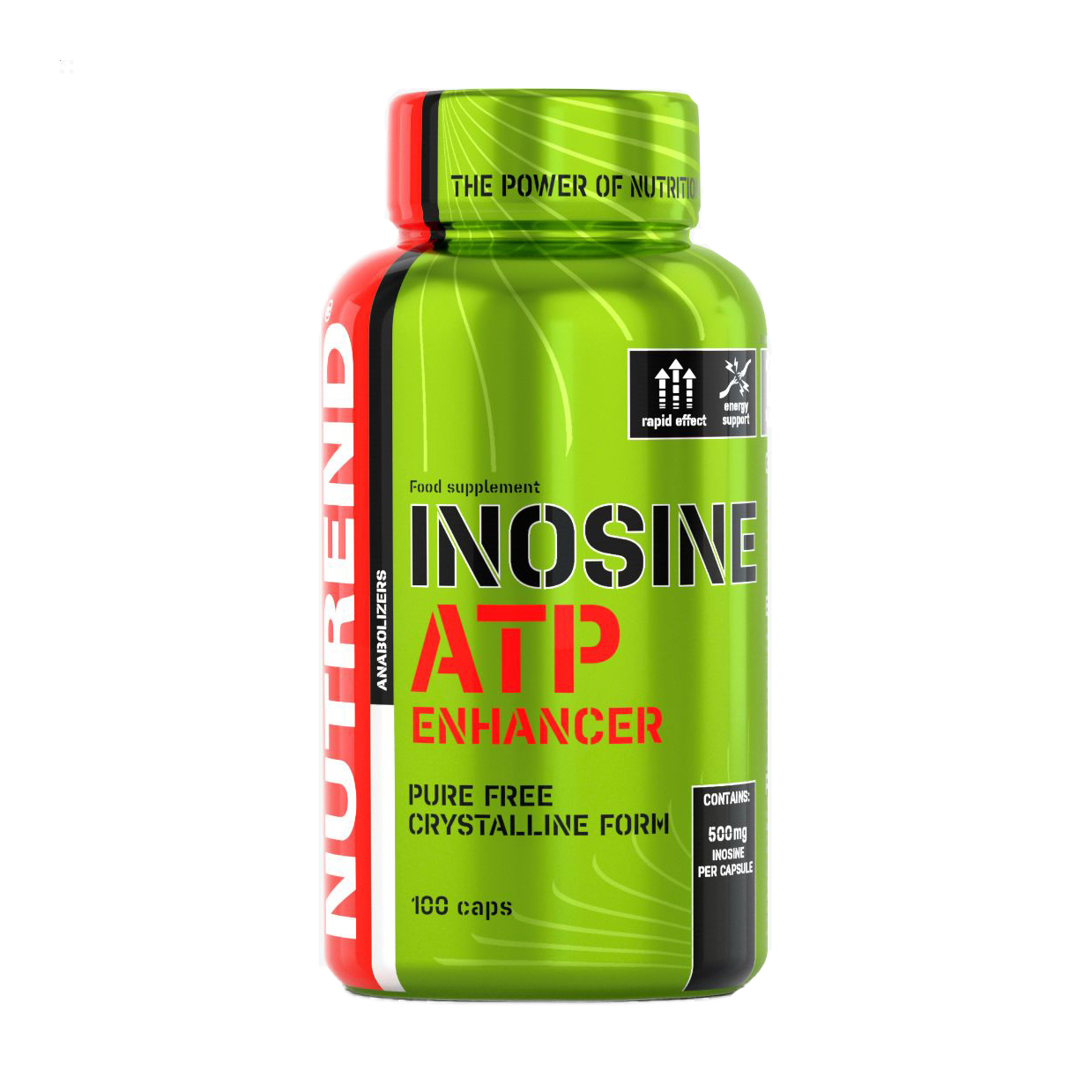 

Передтренувальний комплекс Nutrend Inosine ATP Enhancer, 100 капсул