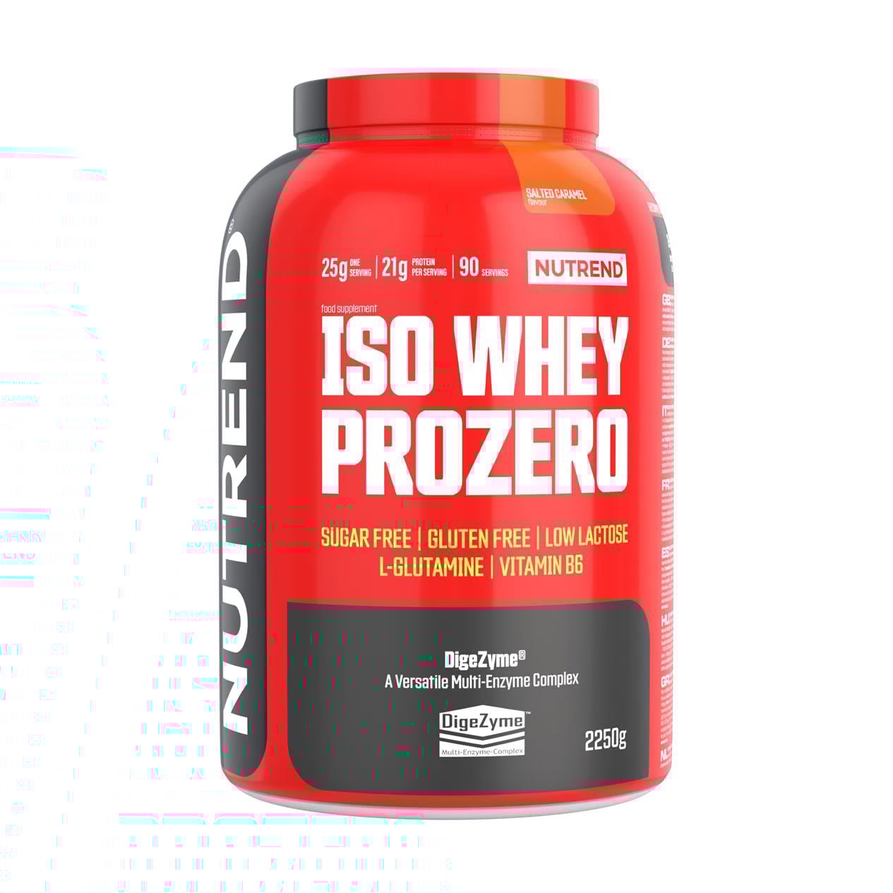 

Протеїн Nutrend Iso Whey Prozero Salted Caramel, в порошку, 2.25 кг