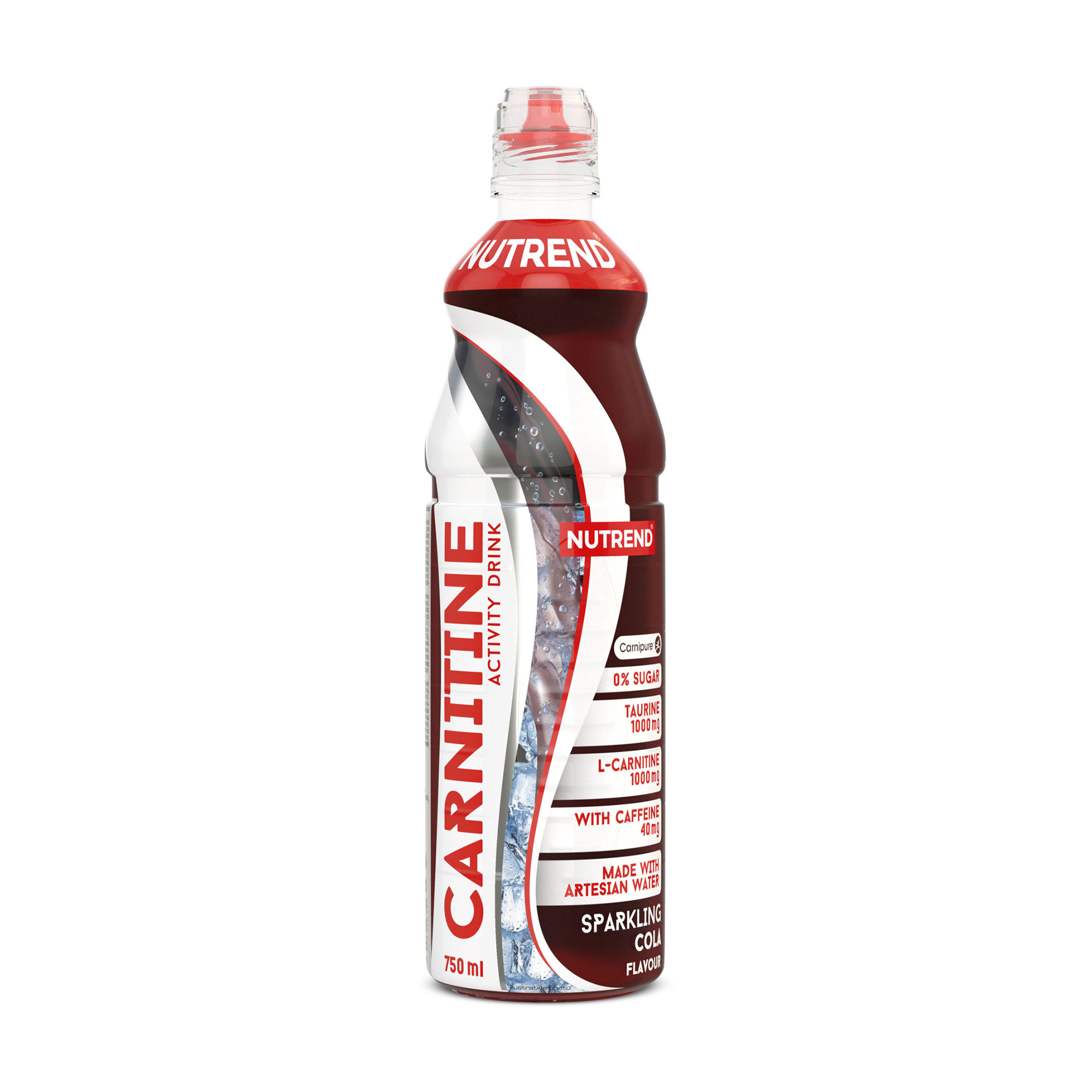 

Карнітин Nutrend Carnitine Activity Drink з кофеїном, зі смаком газованої коли, в рідині, 750 мл