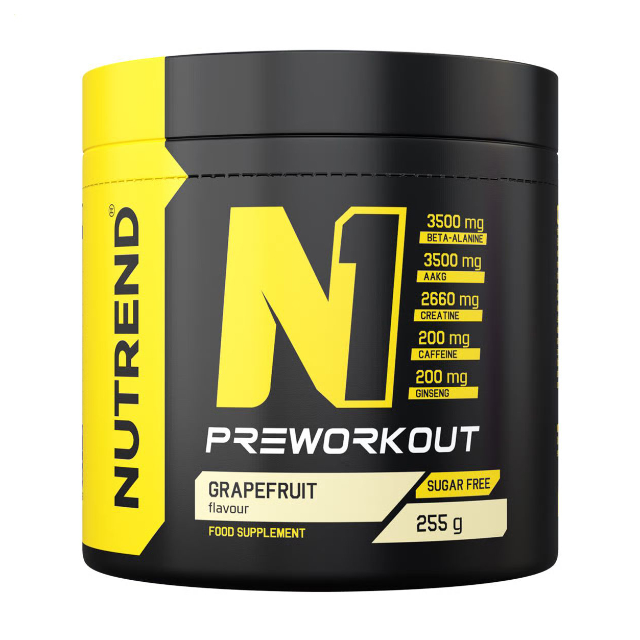 

Уцінка! Передтренувальний комплекс Nutrend N1 Preworkout Грейпфрут, в порошку, 255 г
