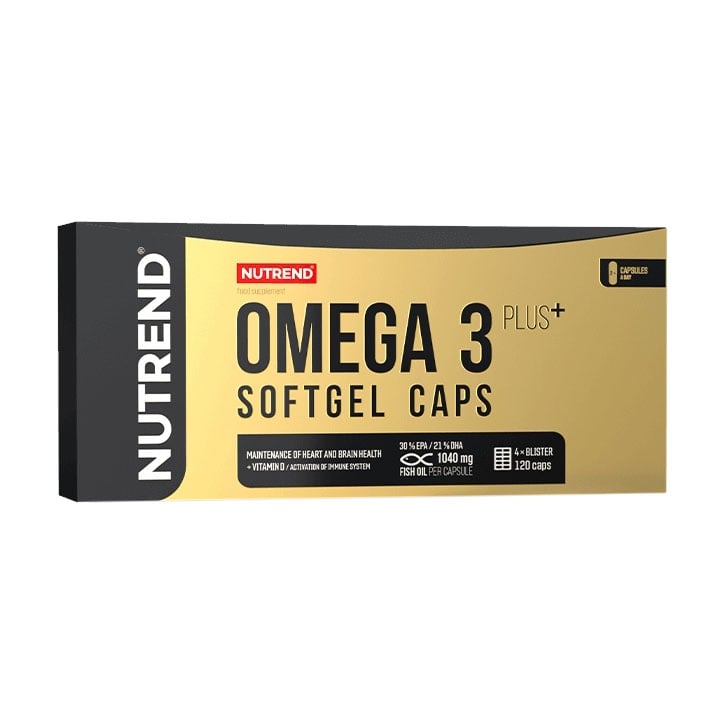 

Омега-3 Nutrend Omega 3 Plus Softgel Caps, 120 капсул