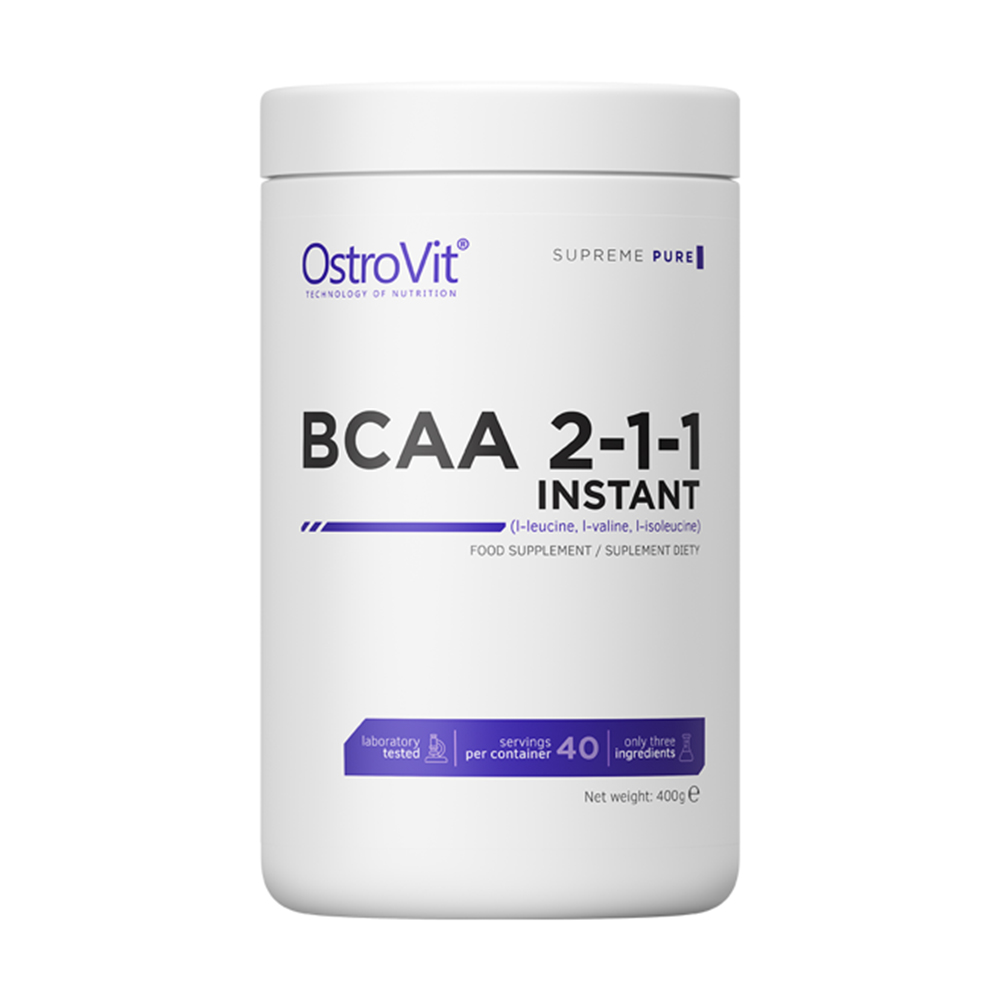 

Амінокислота OstroVit BCAA Instant без смаку, в порошку, 400 г