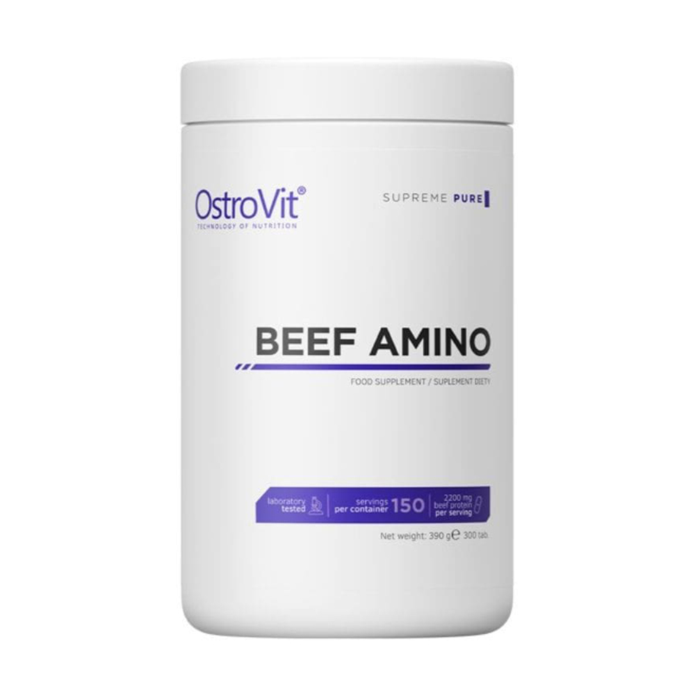 

Амінокислоти OstroVit Supreme Pure Beef Amino, 300 таблеток