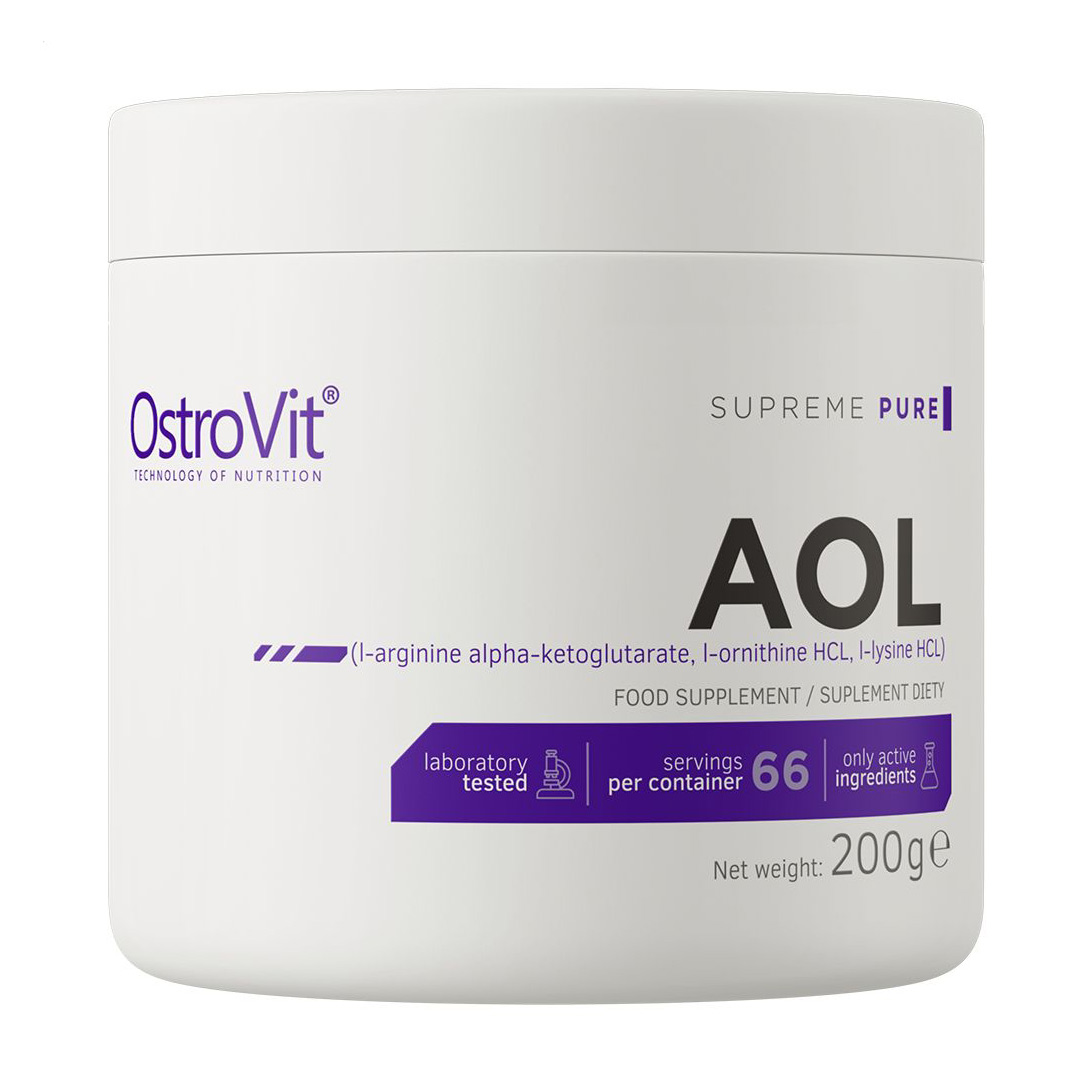 

Амінокислоти OstroVit Supreme Pure AOL в порошку, 200 г