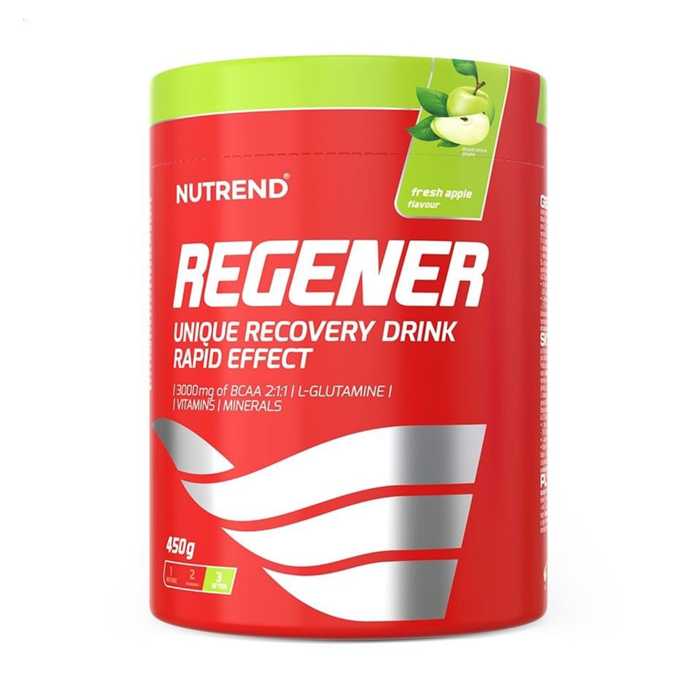 

Післятренувальний комплекс Nutrend Regener зі смаком свіжого яблука, у порошку, 450 г