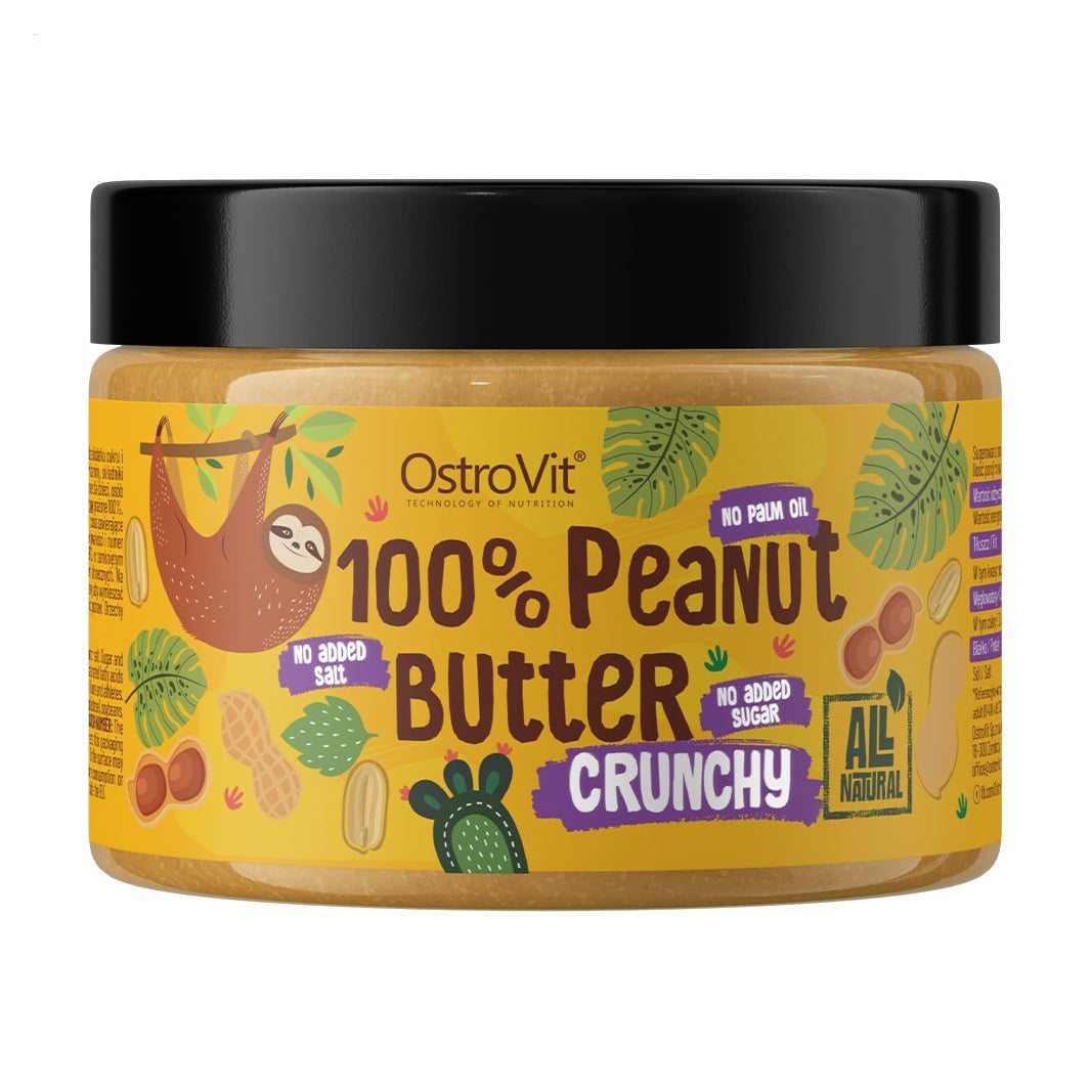 

Горіховий крем OstroVit 100% Cashew Butter Crunchy, 500 г
