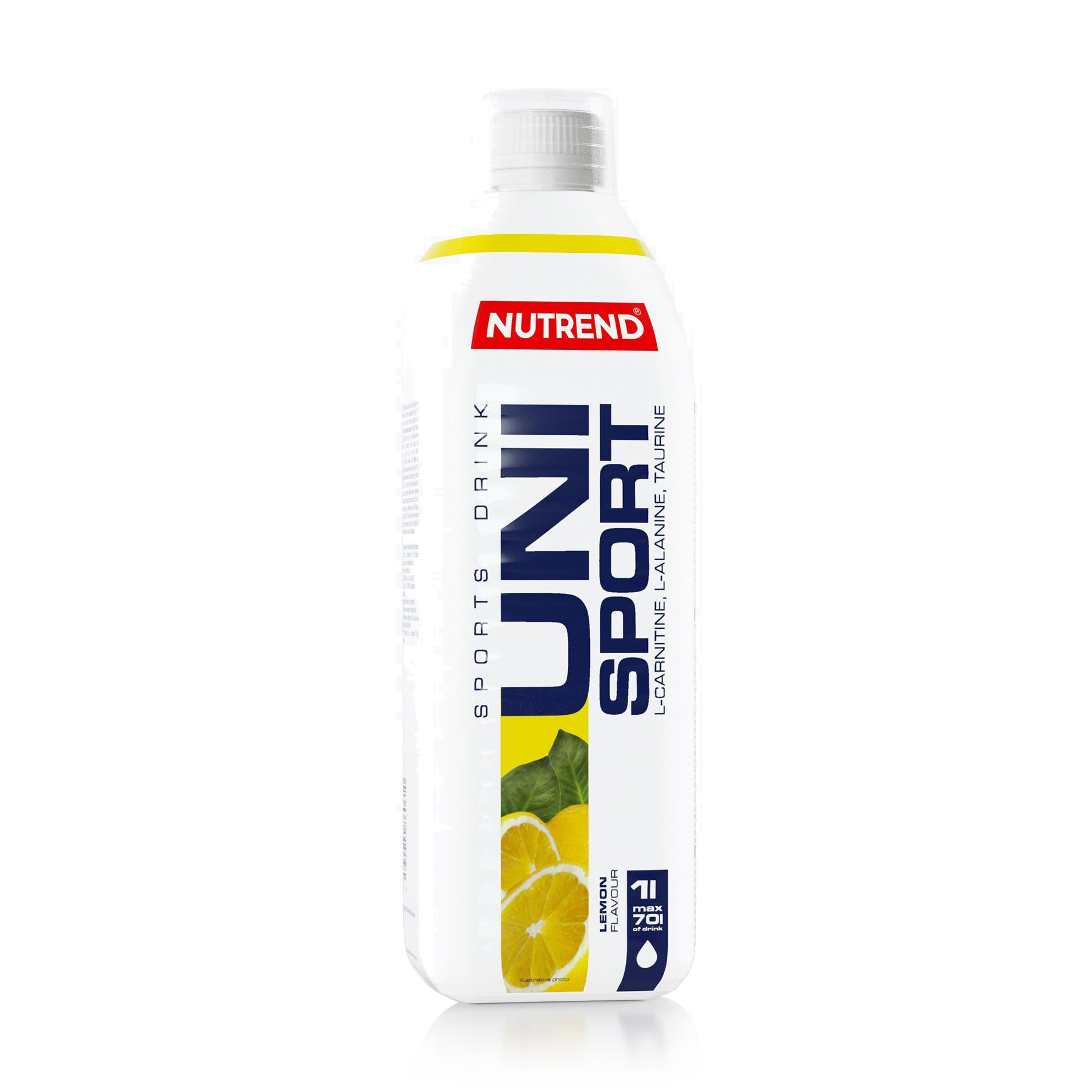 

Концентрат для приготування мінералізованого гіпотонічного напою Nutrend Unisport зі смаком лимона, у рідині, 1 л