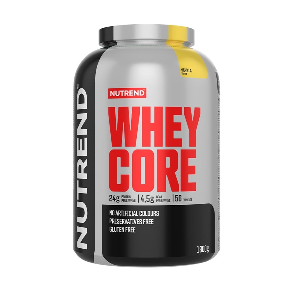 

Протеїн Nutrend Whey Core зі смаком ванілі, в порошку, 1.8 кг