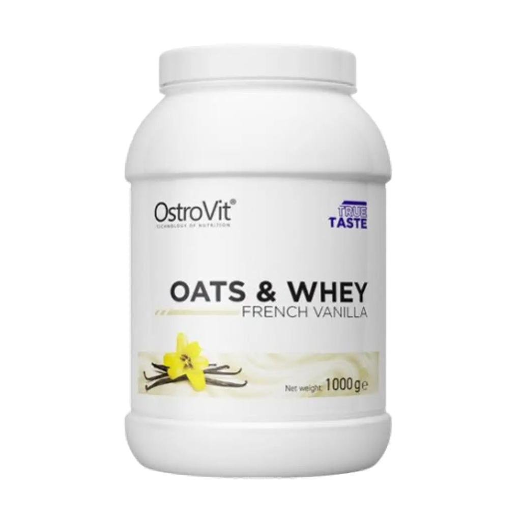 

Протеїн з вівсянкою OstroVit Oats & Whey зі смаком ванілі, в порошку, 1 кг