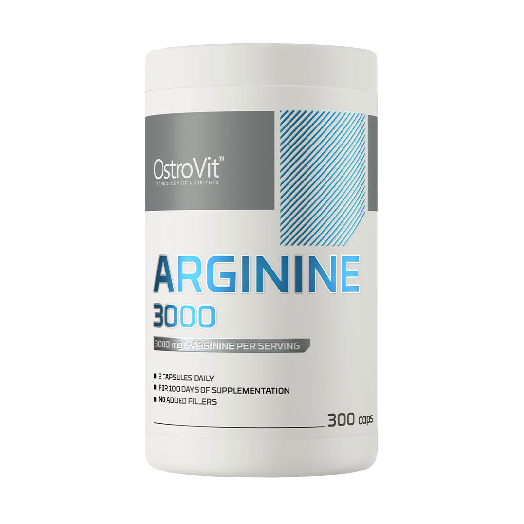 

L-Аргінін OstroVit Arginine 3000 мг, 300 капсул