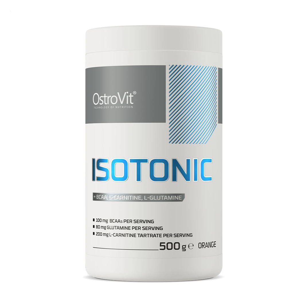 

Ізотонік OstroVit Isotonic + BCAA, L-Карнітин, L-Глутамін Апельсин, в порошку, 500 г