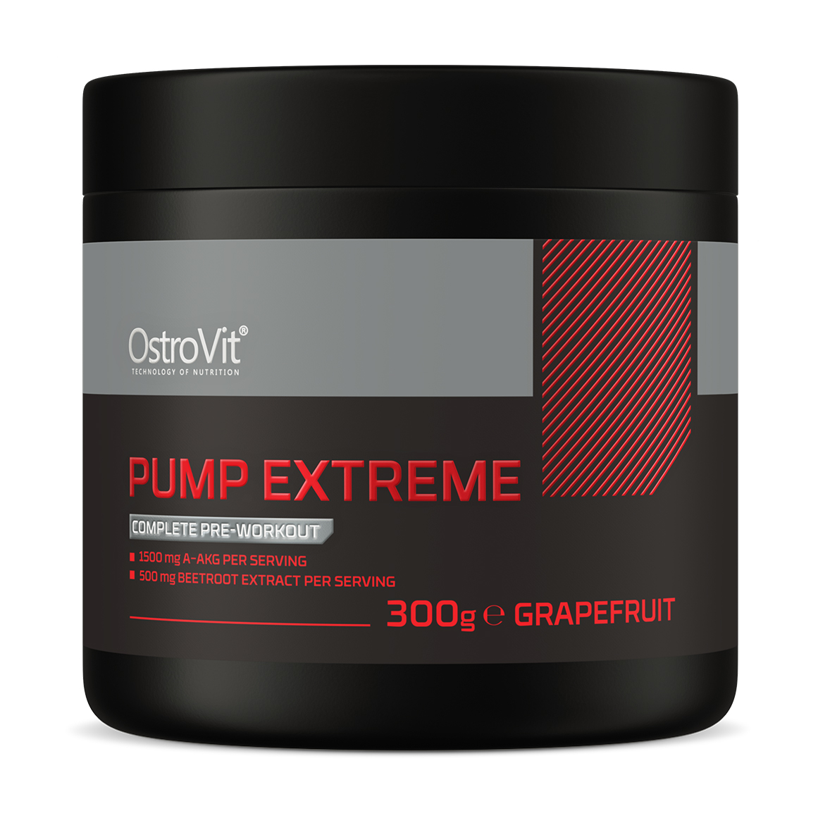 

Передтренувальний комплекс OstroVit Pump Extreme Грейпфрут, в порошку, 300 г