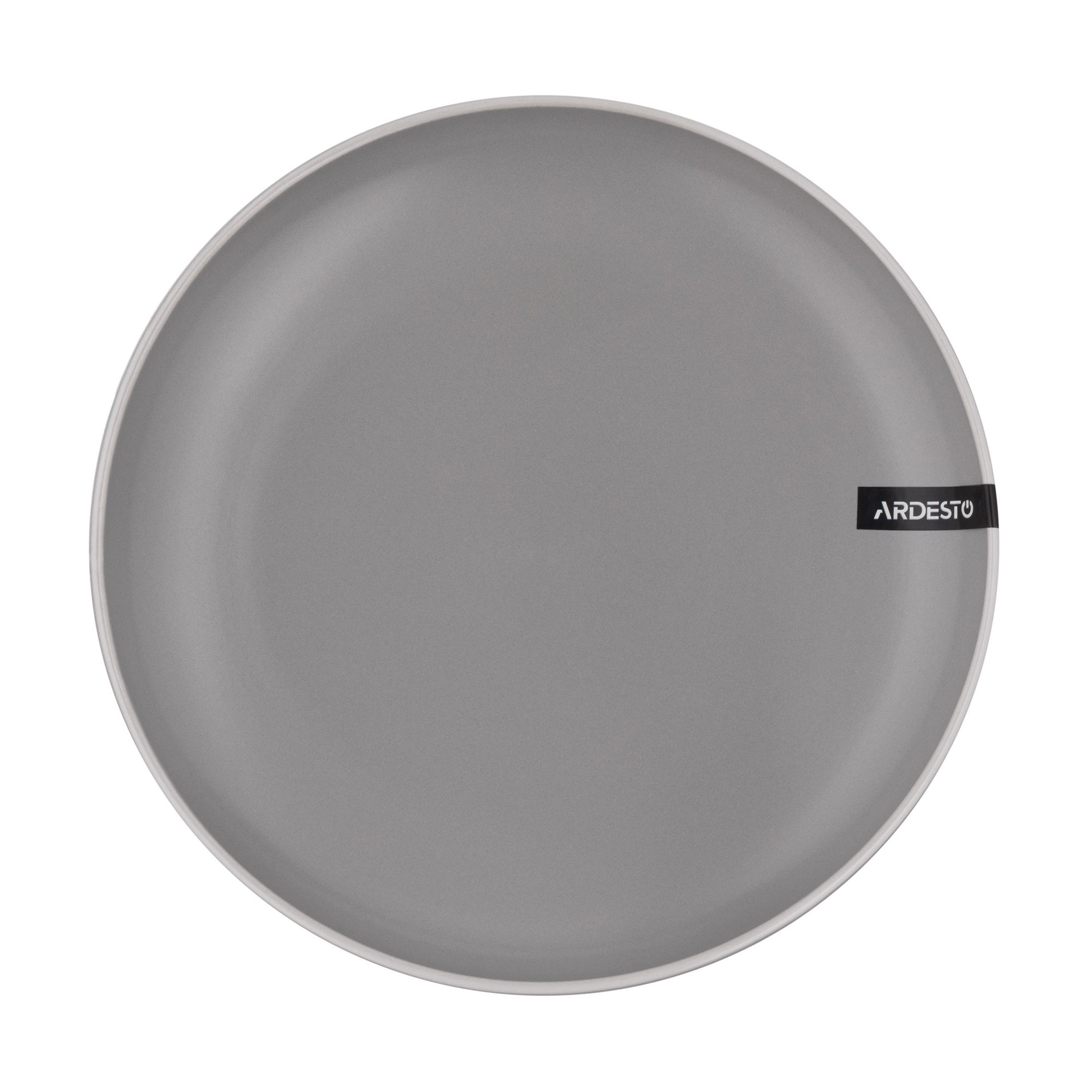 

Тарілка десертна Ardesto Cremona керамічна, Dusty Grey, 19 см (AR2919GRC)
