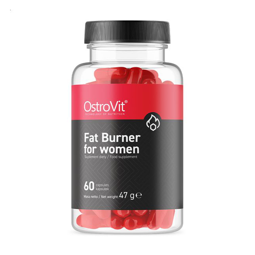 

Жироспалювач OstroVit Fat Burner For Woman, 60 капсул