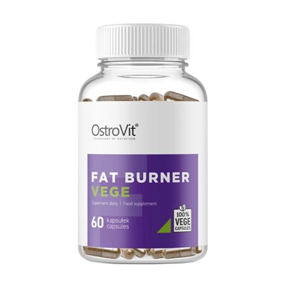 

Жироспалювач OstroVit Fat Burner Vege, 60 капсул