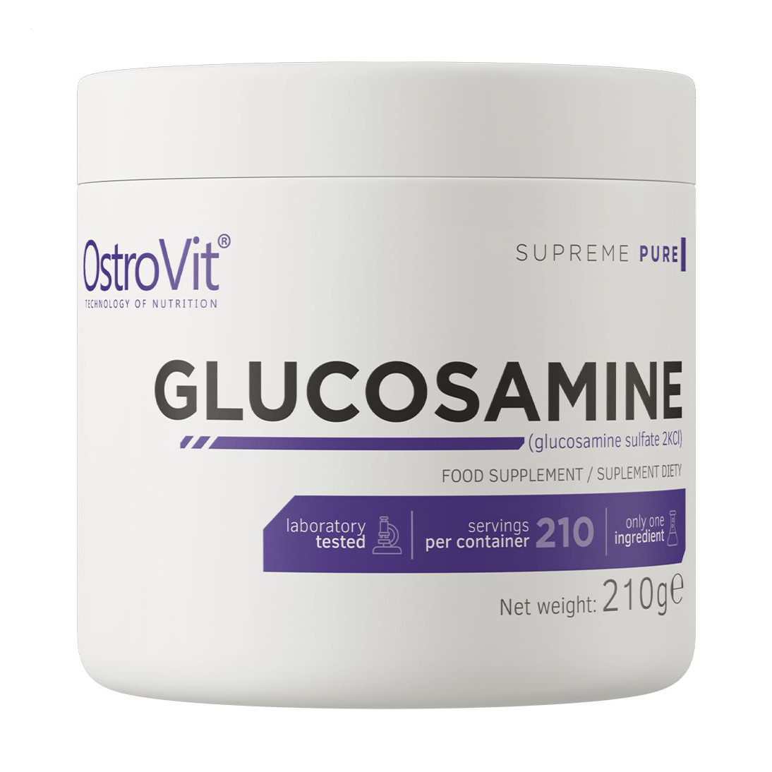 

Глюкозамін OstroVit Supreme Pure Glucosamine у порошку, 210 г