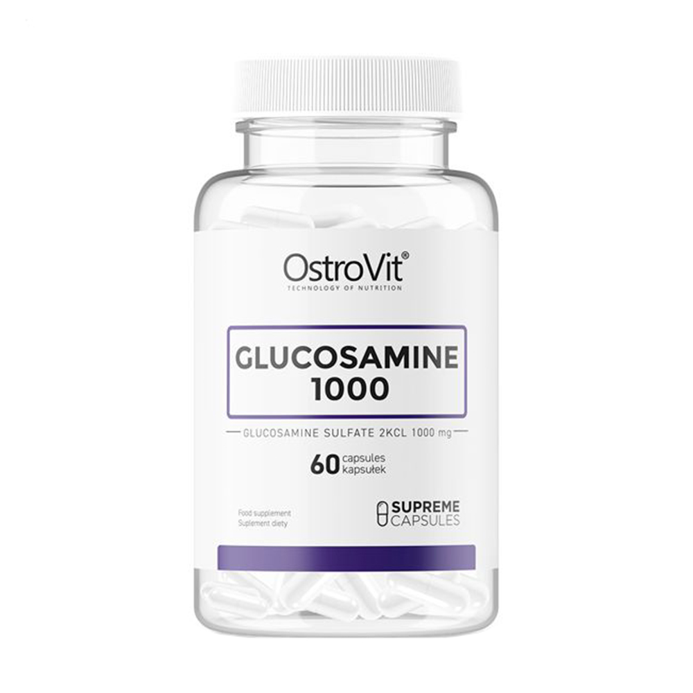 

Глюкозамін OstroVit Glucosamine 1000 мг, 60 капсул