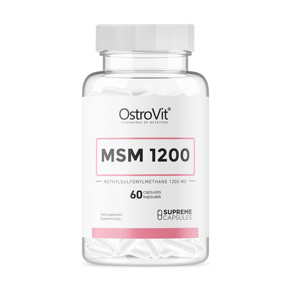 

Метилсульфонілметан OstroVIt MSM 1200 мг, 60 капсул