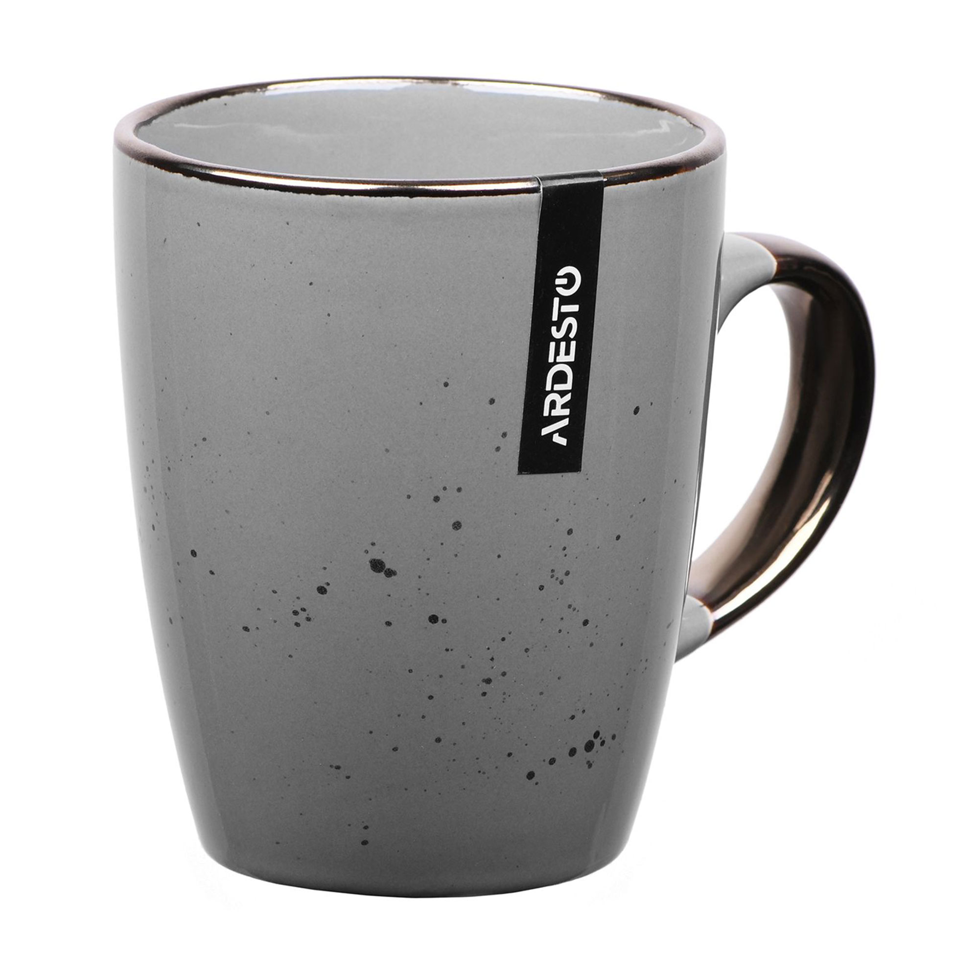 

Чашка Ardesto Bagheria керамічна, Grey, 360 мл