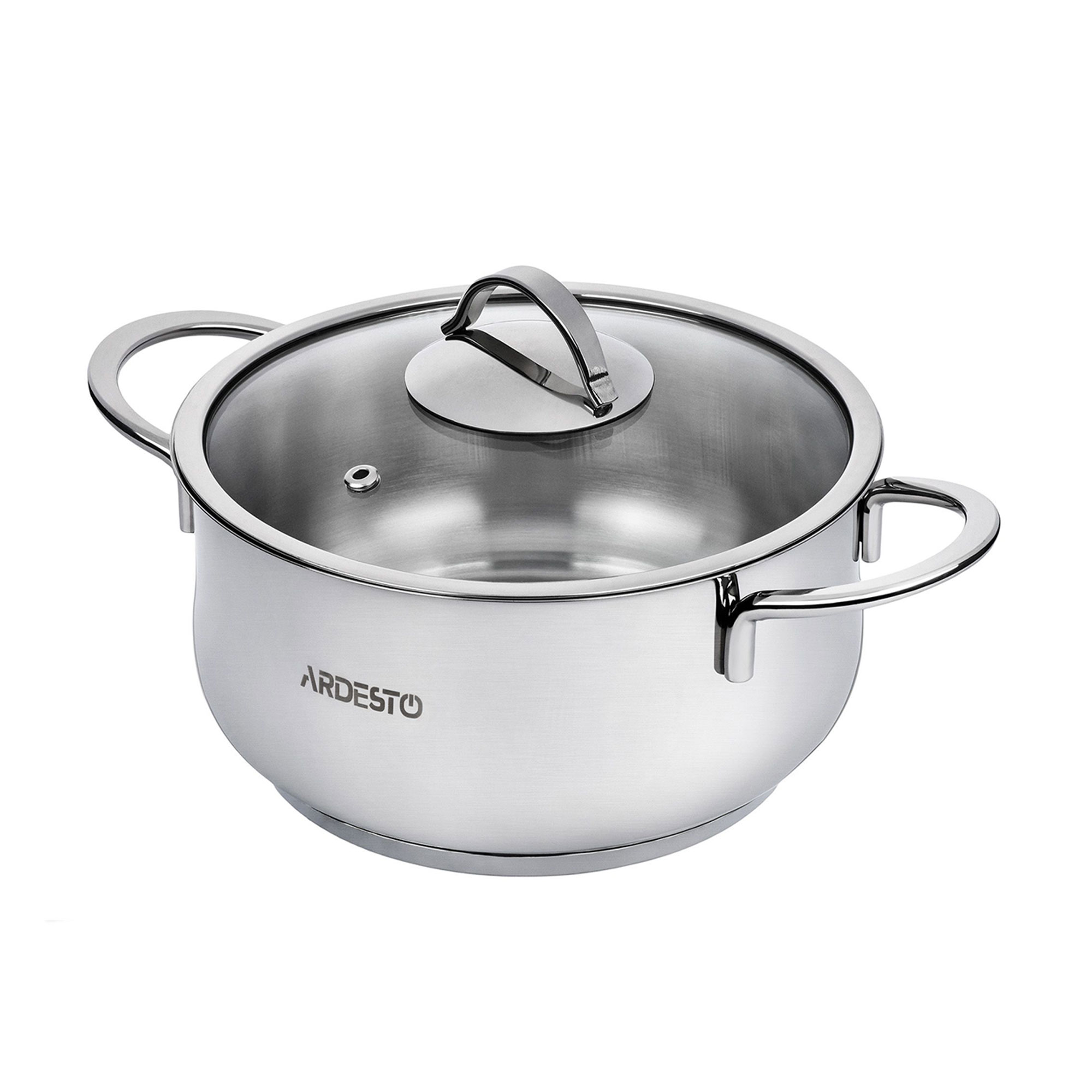 

Каструля Ardesto Black Mars з кришкою, діаметр 18 см, 2.3 л (AR0723S)