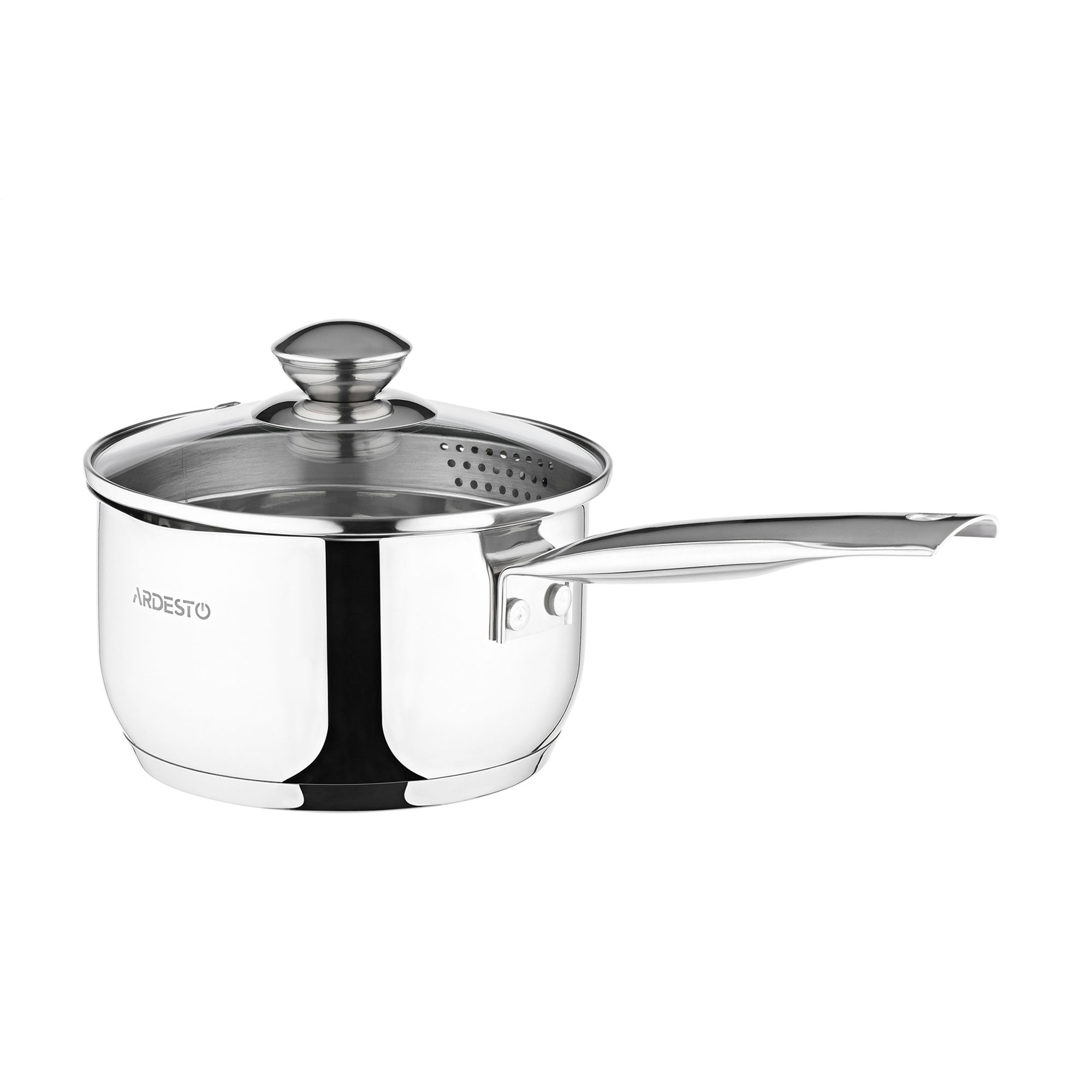 

Ківш Ardesto Gemini Lecco з кришкою, діаметр 16 см, 1.8 л (AR2818SS)