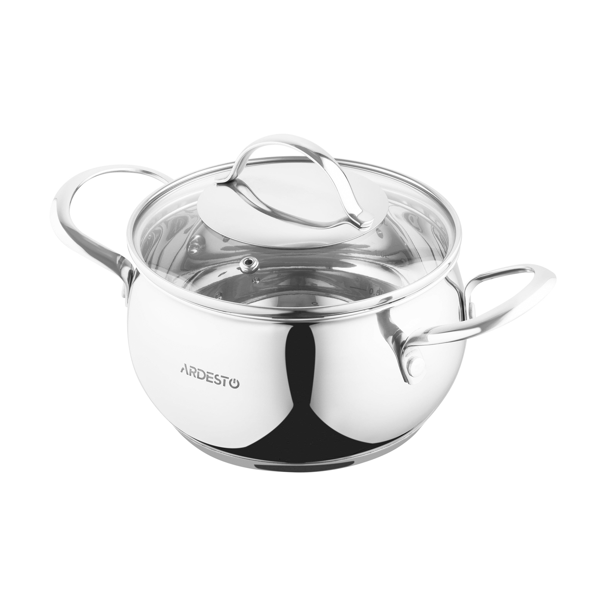 

Каструля Ardesto Gemini з кришкою, діаметр 16 см, 2.2 л (AR4322GB)