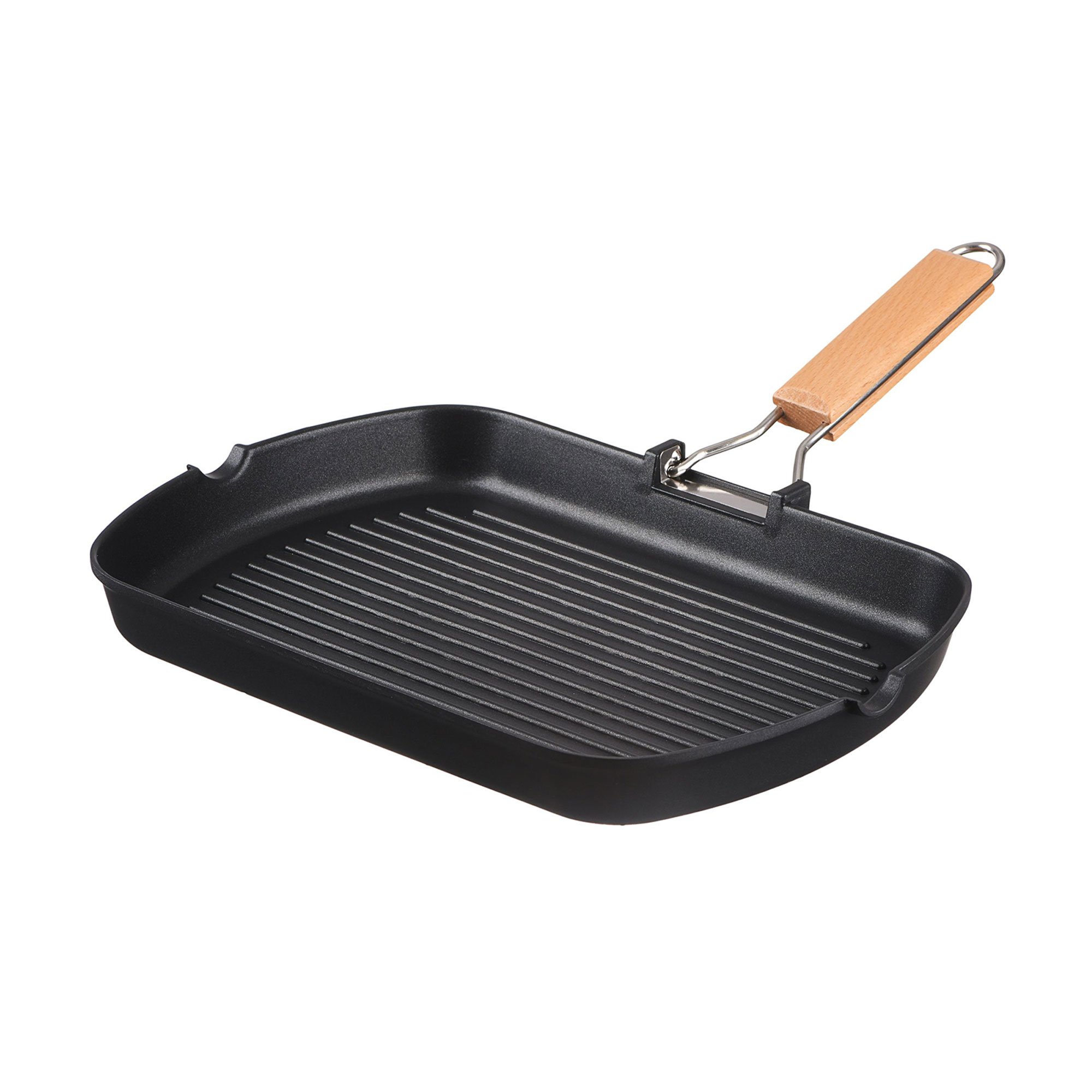 

Сковорода гриль Ardesto Gemini чорна, без кришки, 34*24 см (AR1934GF)