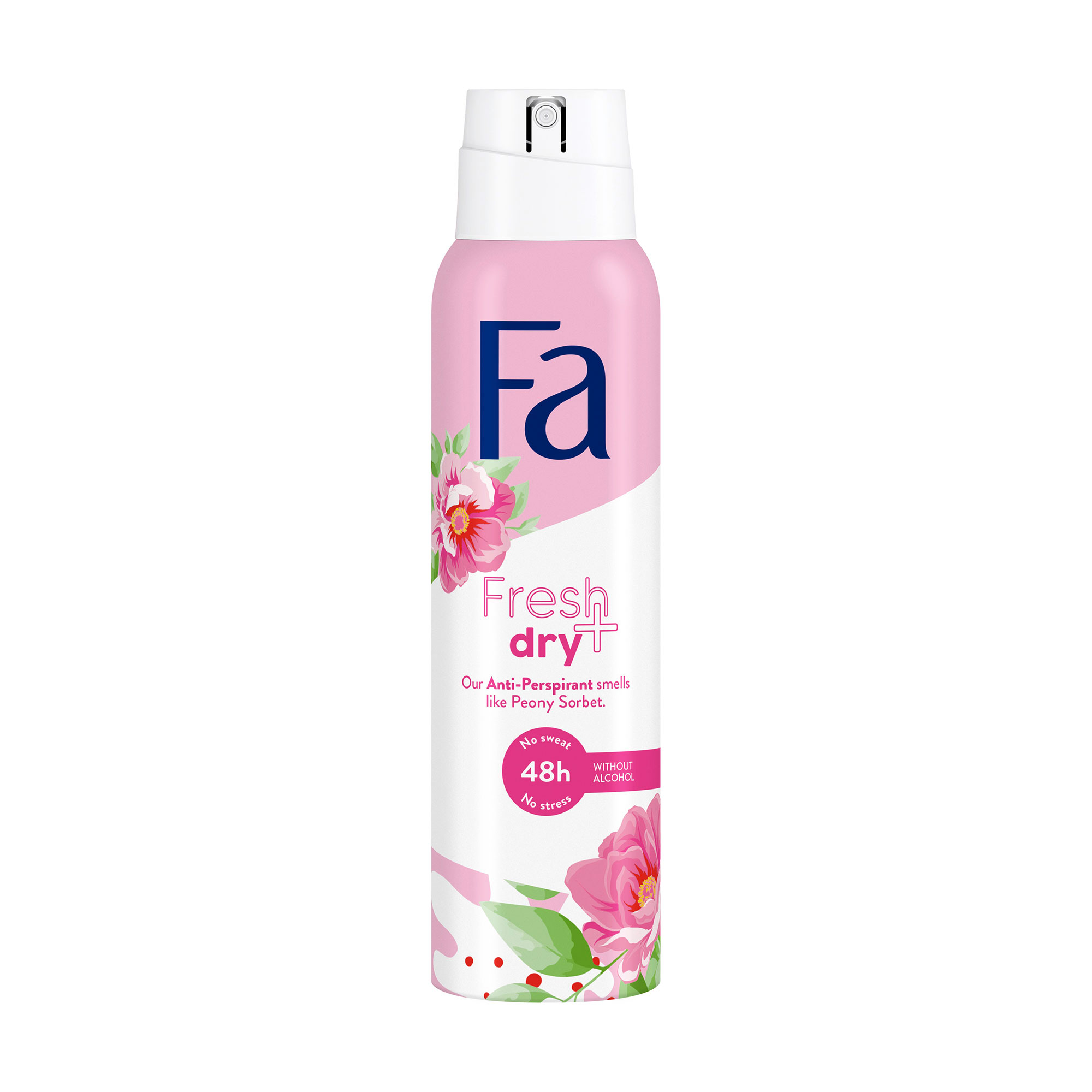 

Антиперспірант-спрей Fa Fresh & Dry 48h Сорбет та півонія, жіночий, 150 мл