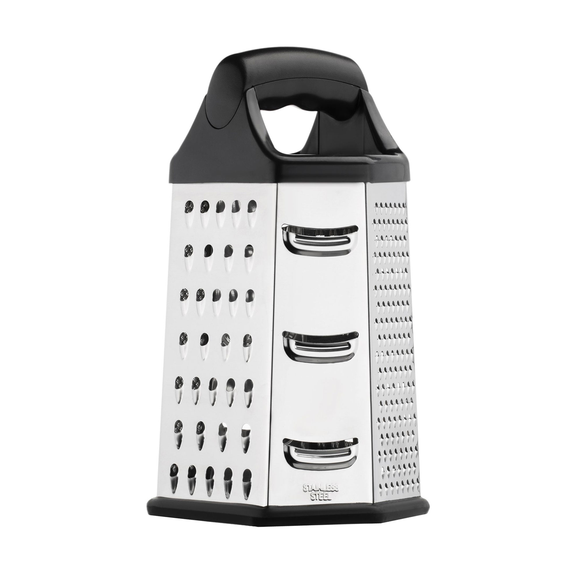 

Терка Ardesto Gemini з неіржавної сталі та пластику, чорна (AR2131SS)