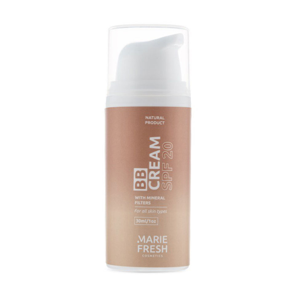 

Тонувальний ВВ-крем для обличчя Marie Fresh Cosmetics BB Cream SPF 20, 30 мл