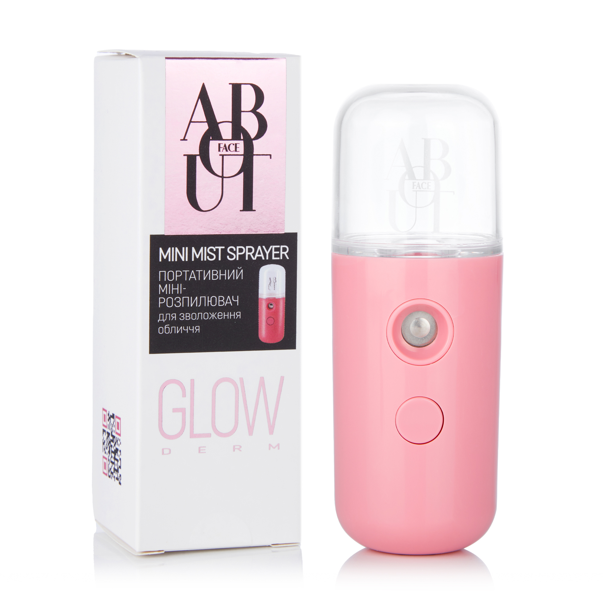 

Уцінка! Портативний розпилювач ABOUT face Mini Mist Sprayer для зволоження обличчя, 30 мл