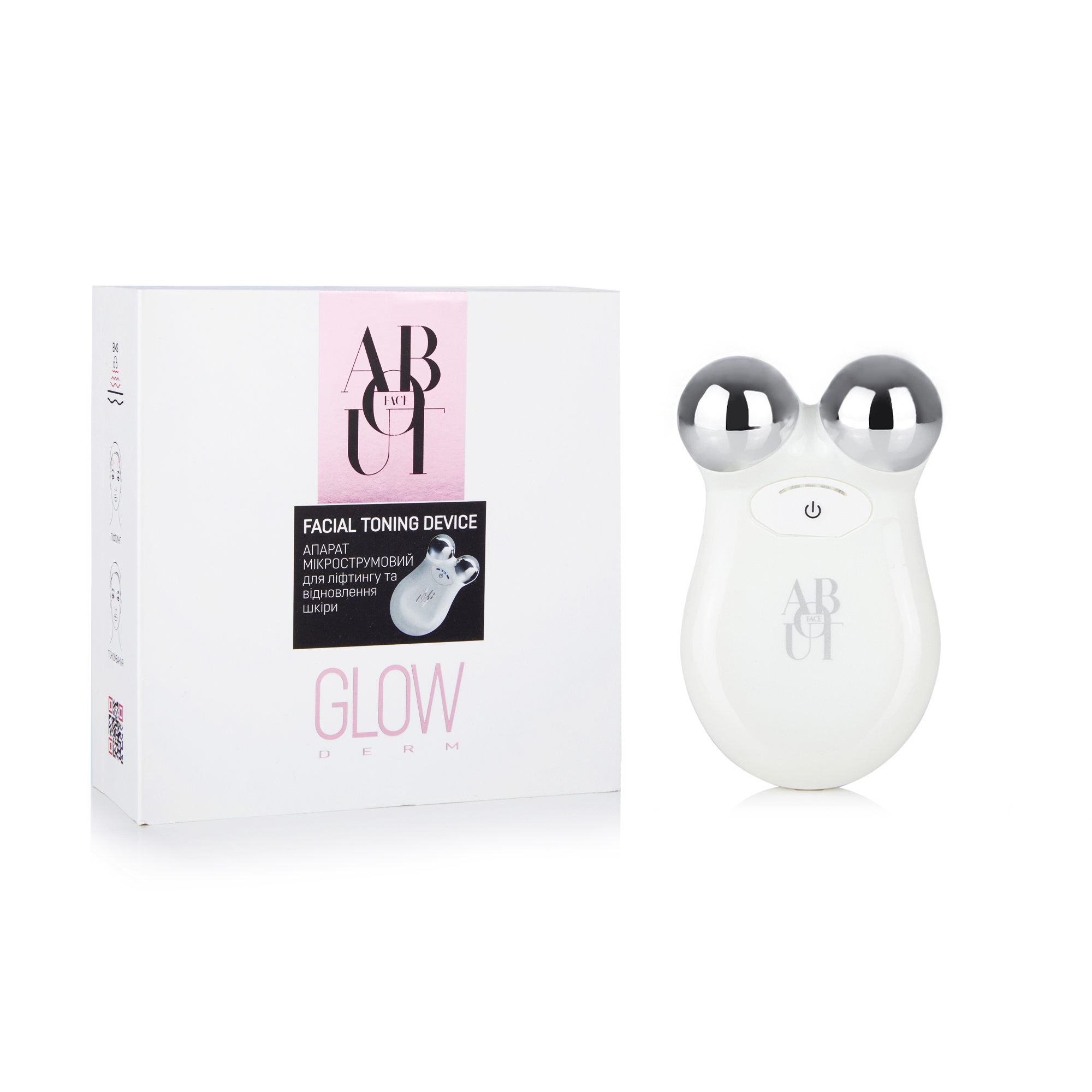 

Уцінка! Мікрострумовий апарат ABOUT face Facial Toning Device для масажу обличчя
