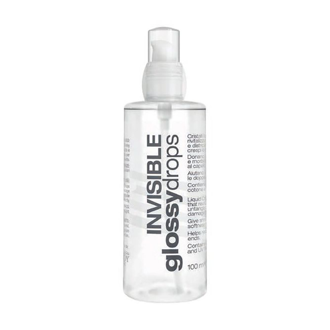 

Відновлювальний флюїд Trendy Hair Invisible Glossy Drops Liquid Crystals для всіх типів волосся, 100 мл