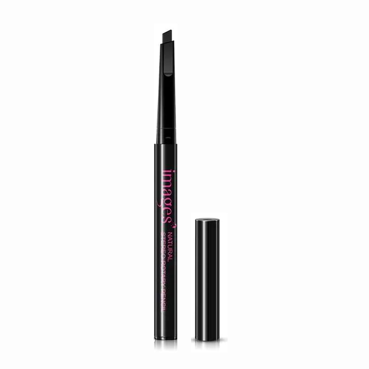 

Олівець для брів Images Natural Stereo Rotary Pencil, B011 Natural Black, 0.4 г