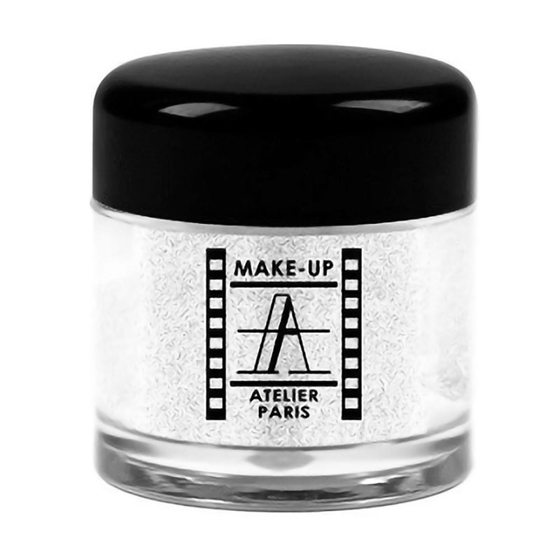

Розсипчаста перламутрова пудра для повік Make-Up Atelier Paris Pearl Powder PP01 White, 4 г