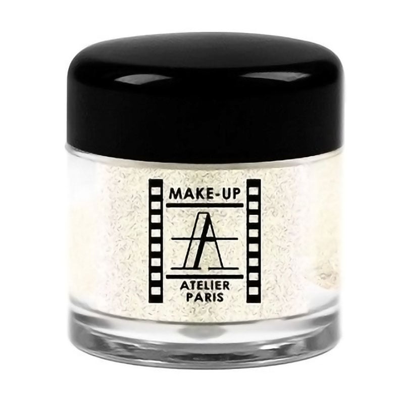 

Розсипчаста перламутрова пудра для повік Make-Up Atelier Paris Pearl Powder PP04 Holographic White Gold, 4 г